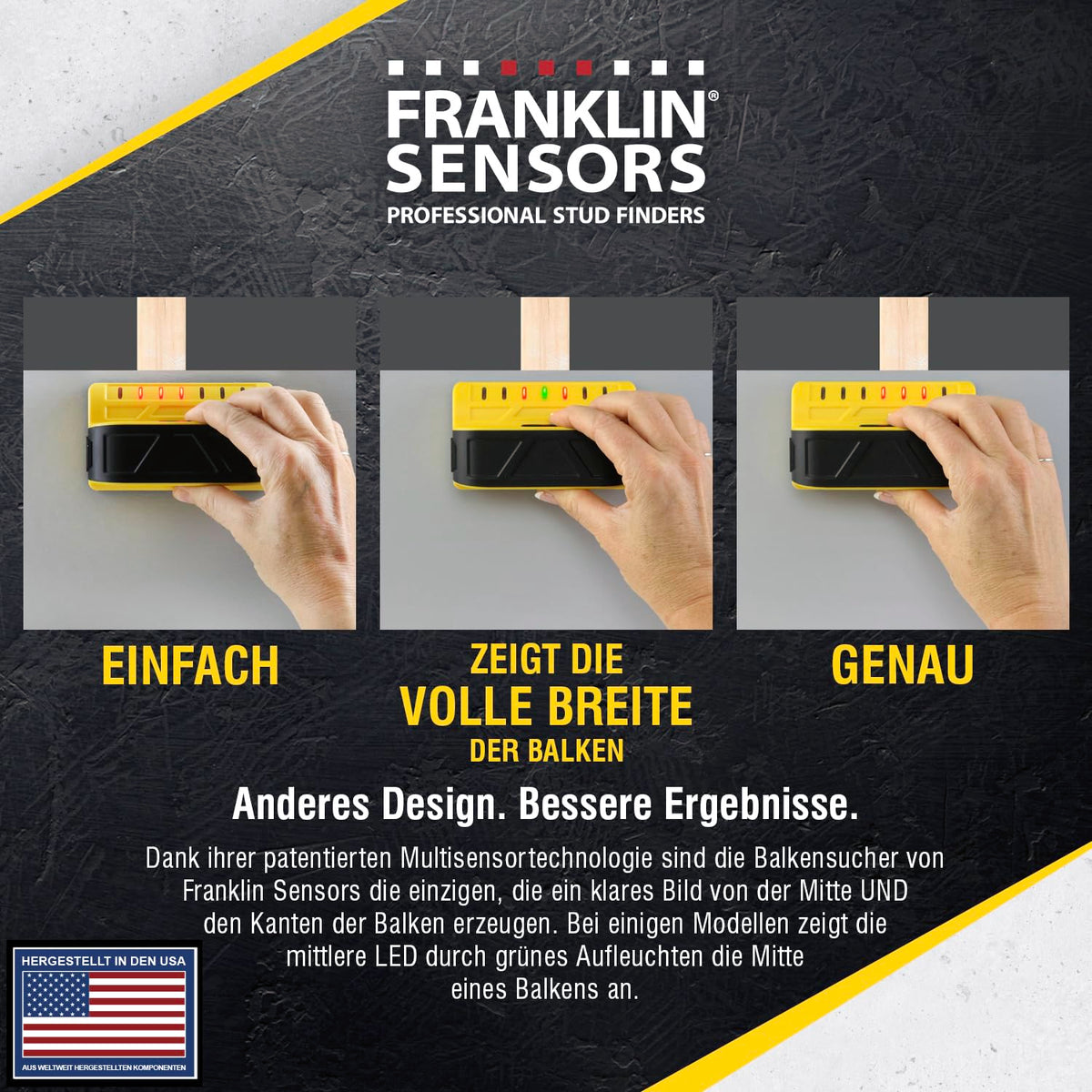 Franklin Sensors Drywall Locator 7 Sensors – M70