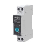 Smart Life WIFI 1P DIN Rail for Smart Home Wireless Remote Control Switch by TUYA APP DIY Idea TONGOU (With Metering 16A)