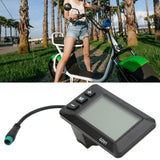 Display LCD GD01 pentru bicicletă electrică 36/48V 5 pini impermeabil – Ghidon 22.2 mm