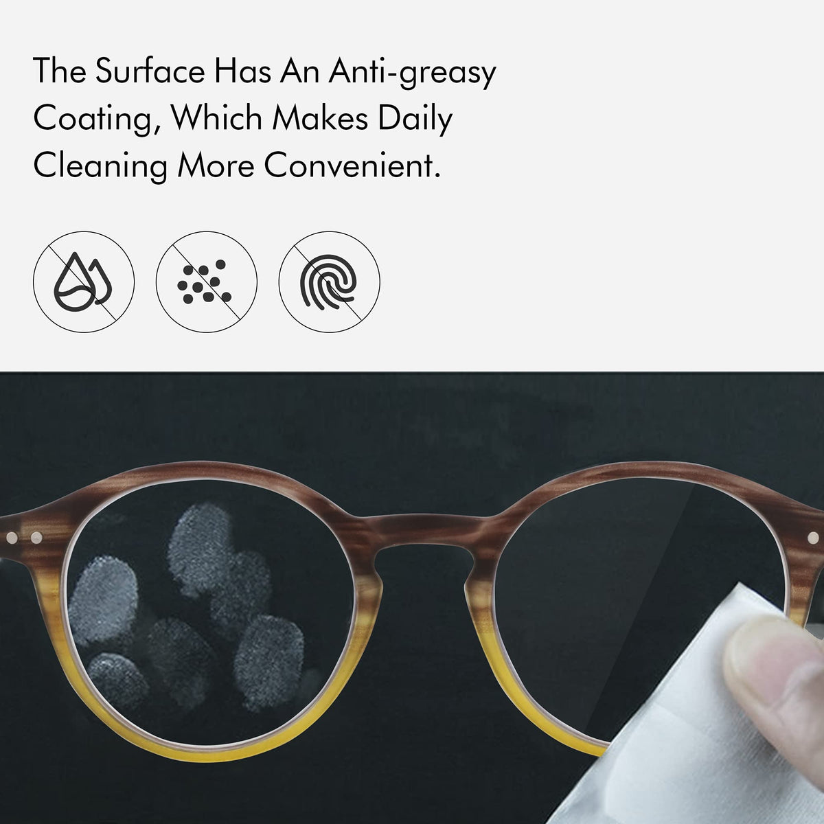 Ochelari rotunzi de citit cu protecție lumină albastră și antiameteală ZENOTTIC stil retro