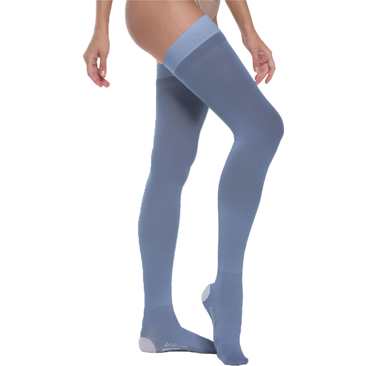 Ciorapi compresivi antitrombotici unisex BeOnTop 18-23 mmHg pentru zbor și varice