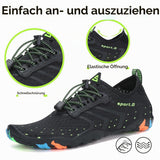 SAGUARO Aqua Water Shoes Lightweight Beach Swim Surf – Black EU 45