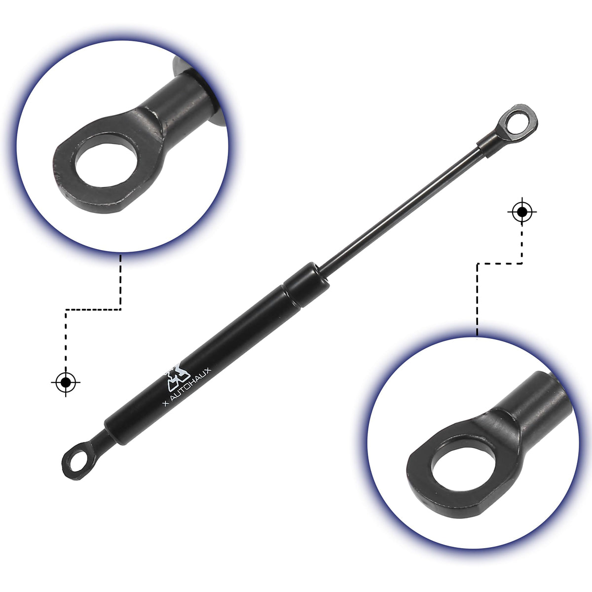 Gas Strut 60lb (267N) 10in Automotive Lift Support 2pc – Black