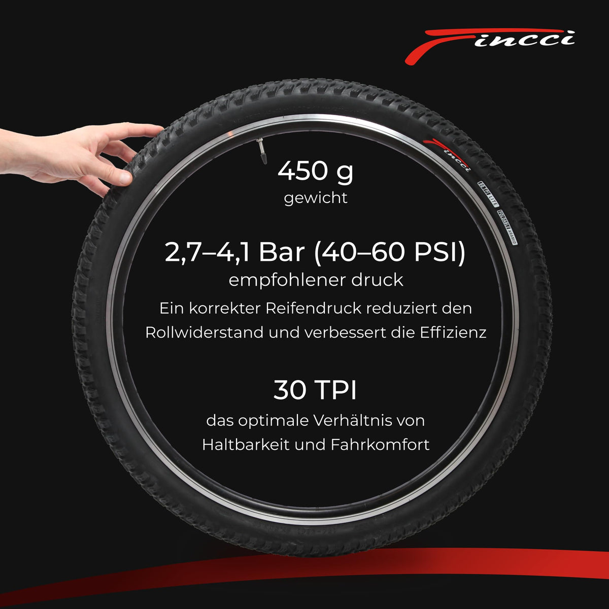 27.5-inch Foldable MTB Tyre Kevlar 27.5 x 2.1 54-584 – 27.5in