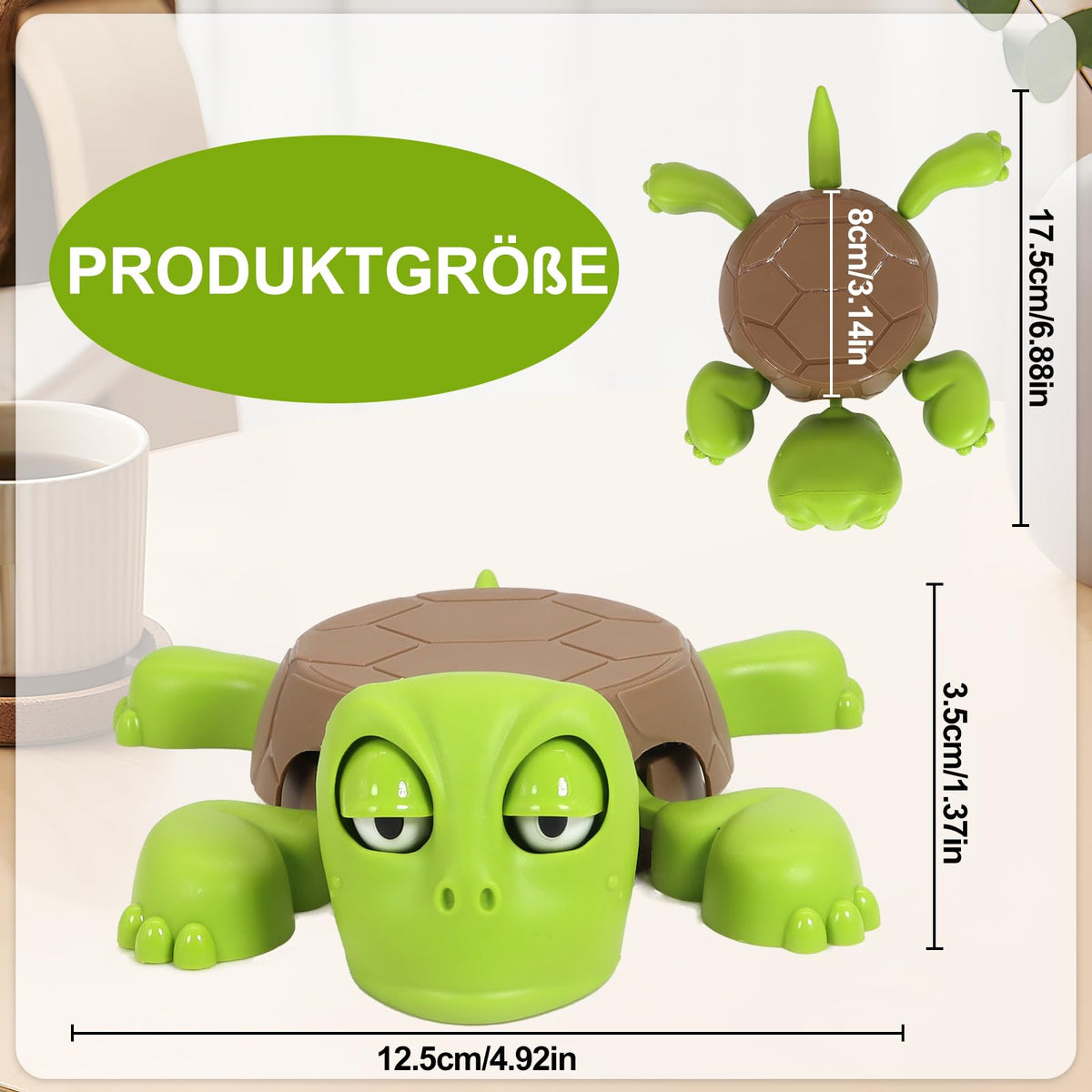 3D Printed Turtle Coaster Decorative Drink Mat