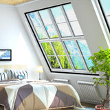 Window Mosquito Net Fly Curtain Easy Install No Drilling – 60x80cm