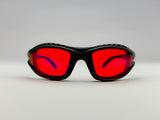SLEEP-X1 100% Red Blue Light Filter and Green Light Filter Glasses Computer Glasses PC Gaming Bluelight Filter UV Blue Light Blocking Glasses Anti Women Men (Red)
