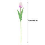 Buchet de lalele artificiale 20 bucăți pentru decor nuntă și casă – Mov