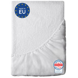 Mattress Protector 80x160 Waterproof Dreamzie - Oeko-TEX - Breathable Anti-Allergy and Anti-Mite - Waterproof Mattress Topper