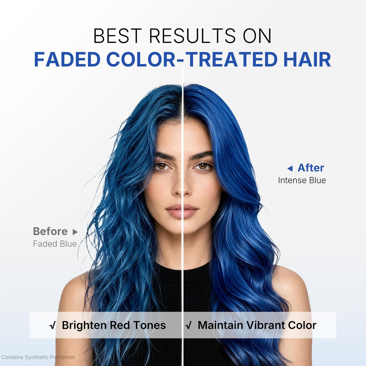 Colour Mask for Blue Dyed Hair Colour Care 500ml – Blue