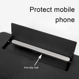 Mobile phone magnifying screen, mobile phone screen magnifier, 3D screen magnifier, mobile phone magnifying glass, suitable for watching films and videos and offers you a better viewing experience, 14 inches, black