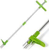 Manual Weed Puller Pedal-Operated Stainless Steel Claws – 100cm