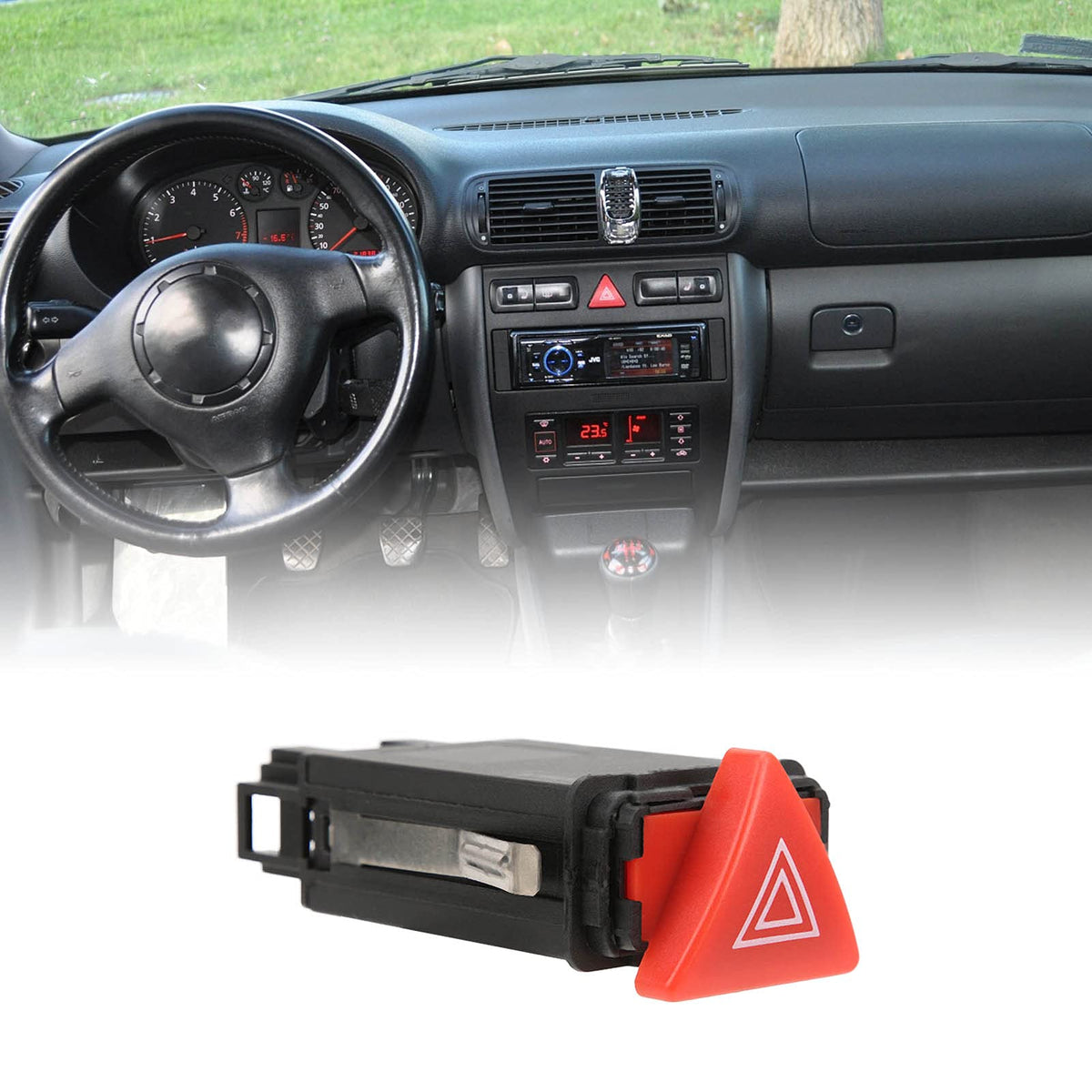 Buton avarii comutator semnalizare Fydun compatibil Audi A3 8L1 (8L0941509J)
