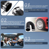CarBole 76mm car intake pipe, air filter intake hose, cold air intake pipe, air inlet hose, car cold air inlet pipe, extendable to 1m