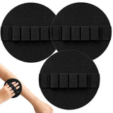 Exfoliating Bath Gloves 3-Piece Reusable Rubber - 3pc