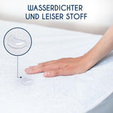 Mattress Protector 80x160 Waterproof Dreamzie - Oeko-TEX - Breathable Anti-Allergy and Anti-Mite - Waterproof Mattress Topper