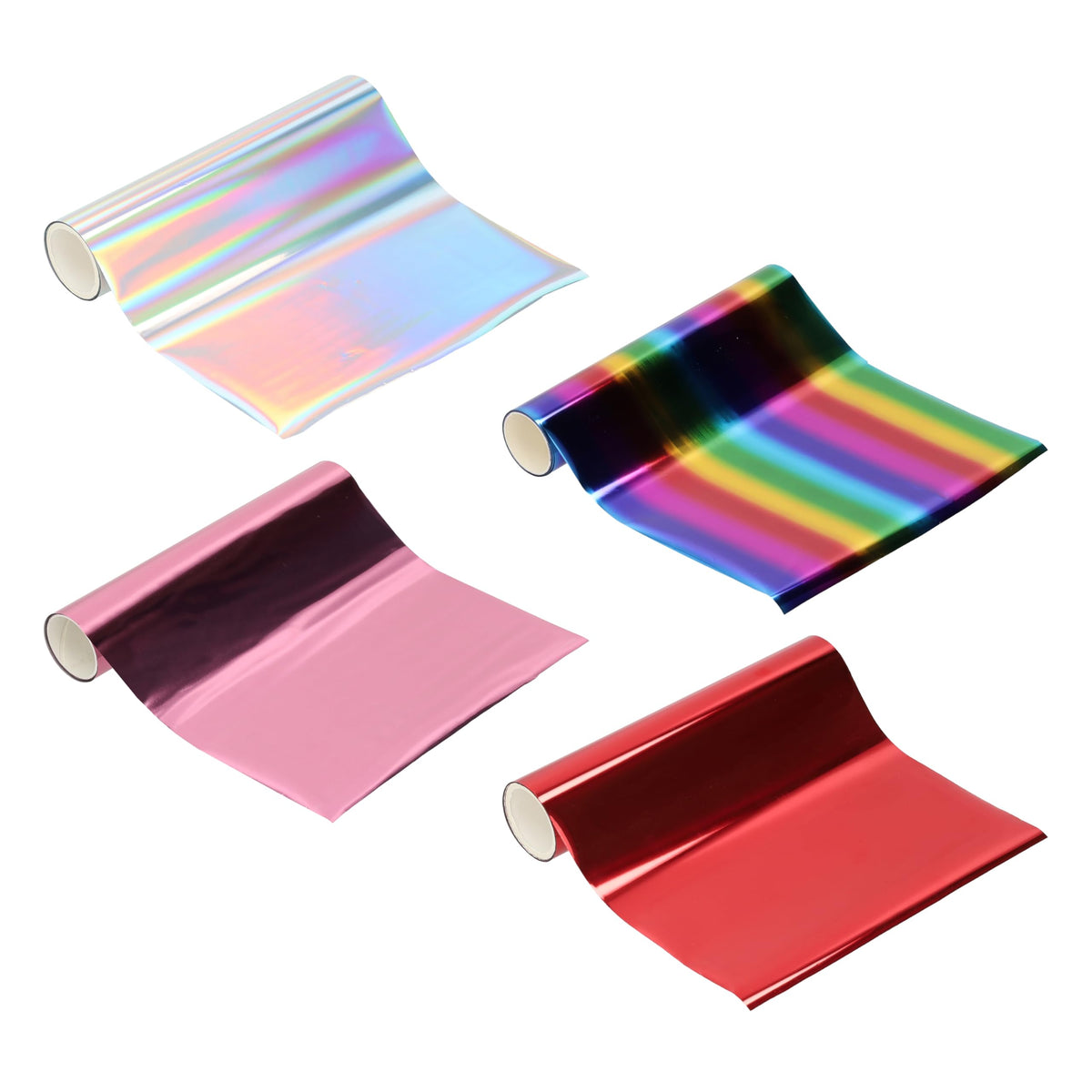 Crafts&Co® Hot Foil for the Heat Active Pen | 8-pack complete set | Apply spectacular foil effects to cards, scrapbooks, and more | Draw or write your most beautiful creations
