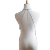 Lanț decorativ de corp pentru damă stratificat pentru plajă și bikini – Auriu