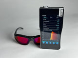 SLEEP-X1 100% Red Blue Light Filter and Green Light Filter Glasses Computer Glasses PC Gaming Bluelight Filter UV Blue Light Blocking Glasses Anti Women Men (Red)