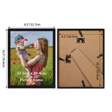 Picture Frame 20x25 cm Single, Wall & Table Mount – Black
