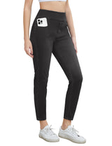 Women's High-Waist Skinny Jeggings Stretch Figure-Hugging – Black