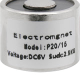 Electromagnet P40/20 DC 6V 250N 40 x 20 mm Round – 6V