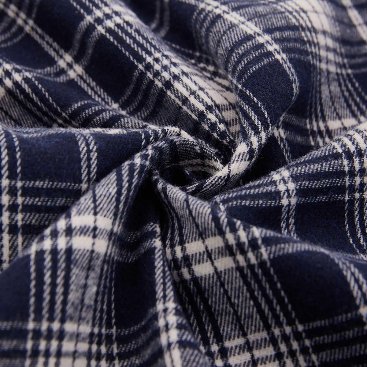 Men's Checkered Flannel Shirt Long Sleeve Button-Down Casual Loose Fit – Green-Black XXL