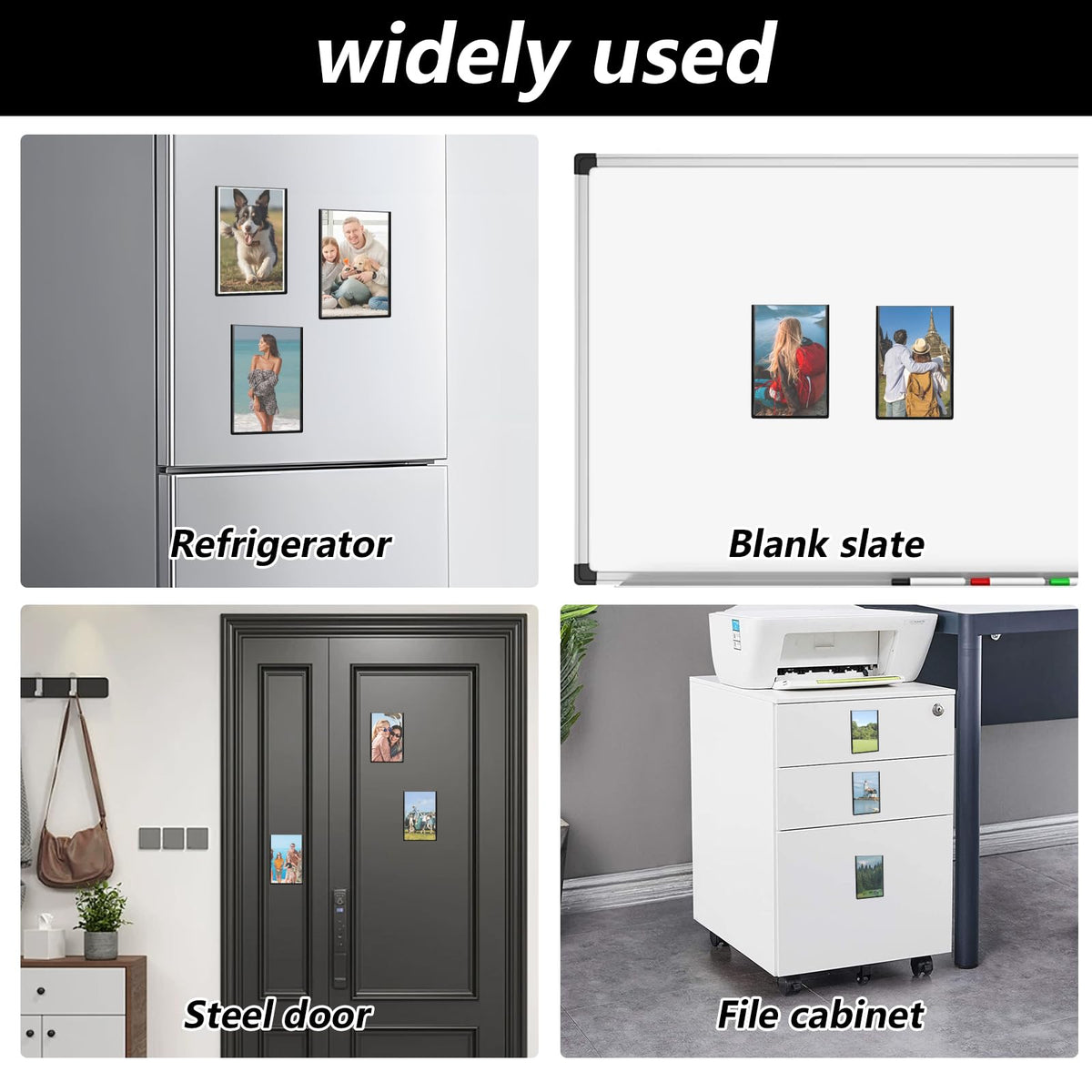 15-piece Magnetic Photo Frames Set – 9.3×6.3cm
