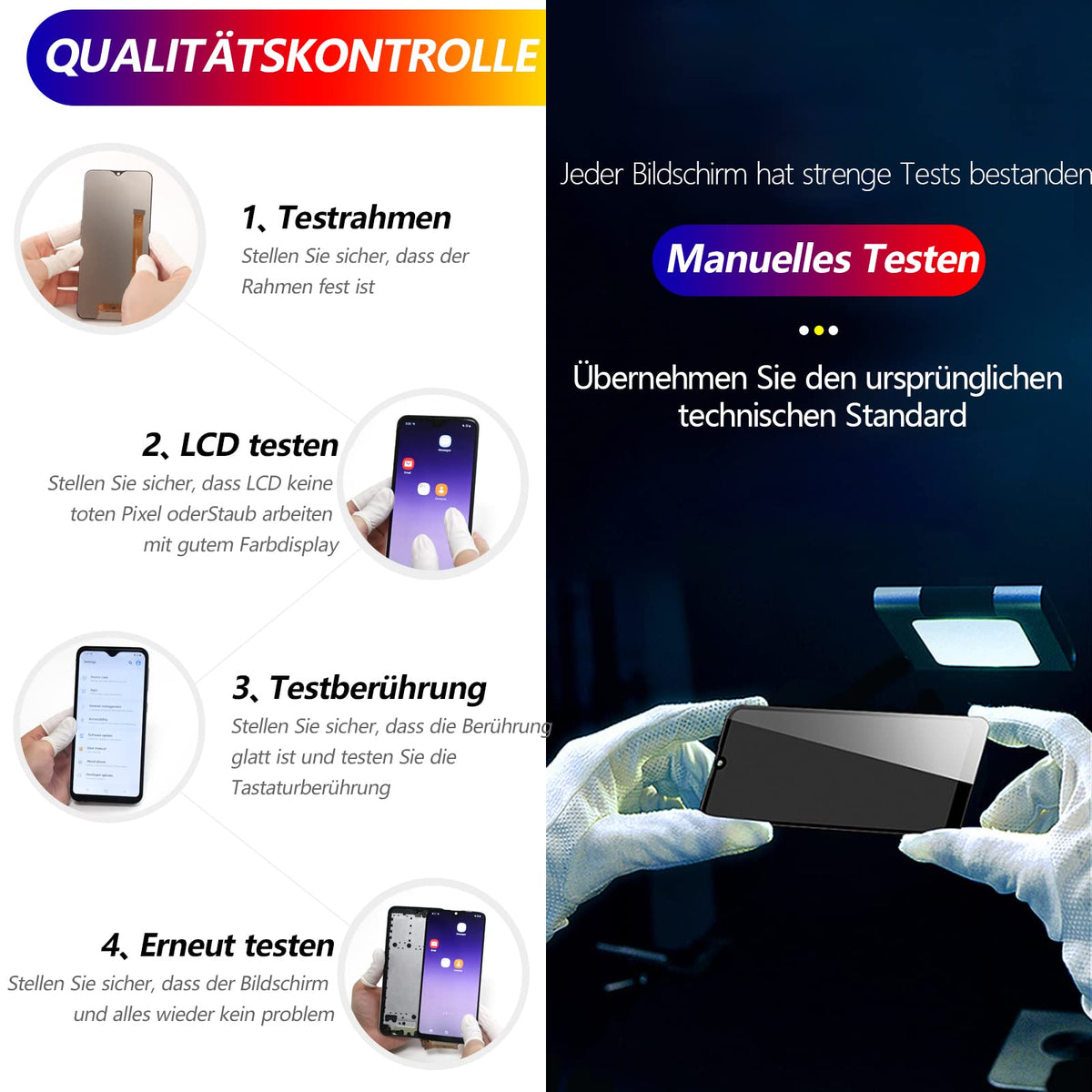 Ansamblu display LCD cu touchscreen de schimb pentru Realme C61 4G – Negru