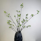 Artificial Ficus Branches 90cm 5-Pack for Vase Home Decoration – Green