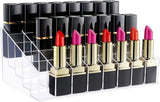 Organizator din acril transparent pentru 40 rujuri și produse cosmetice Benbilry