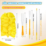 Rezerve lavabile reutilizabile compatibile pămătuf de praf Swiffer Duster, set 4 bucăți