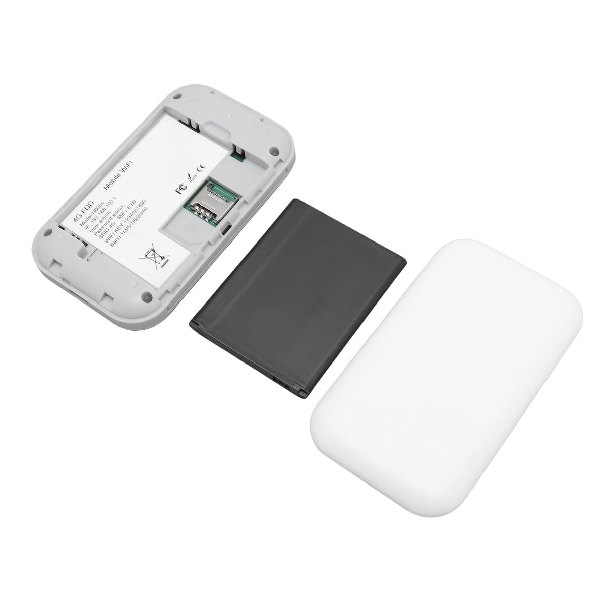 Mobile Hotspot 5G Wi‑Fi 300Mbps SIM Slot Portable Router Plug-and-Play