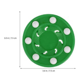 Street Hockey Puck Professional Training 7.5cm – Green