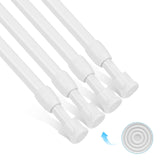 Bare telescopice extensibile cu arc fără găurire 30–50 cm, set 4 bucăți