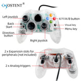 Controller cu fir tip S compatibil cu consola clasică Xbox  – Transparent
