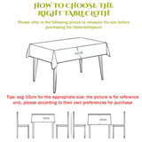 Round Disposable Tablecloth 213cm White 10pcs Waterproof & Stain-Resistant