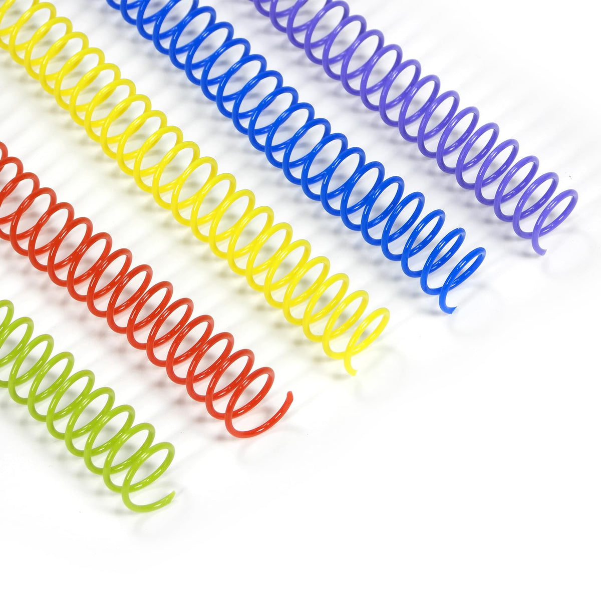 Spire din plastic pentru îndosariat RAYSON pas 3:1 15.9 mm format A4, set 100 bucăți