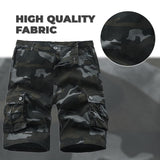 Men's Cargo Shorts Cotton Casual Combat Multiple Pockets – Casual