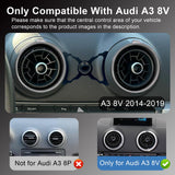 Suport auto gravitațional din aluminiu pentru telefon compatibil Audi A3 / S3 8V (2013-2019)