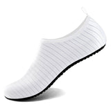 Pantofi de apă și surf cu uscare rapidă respirabili unisex – Dungi Albe EU 37
