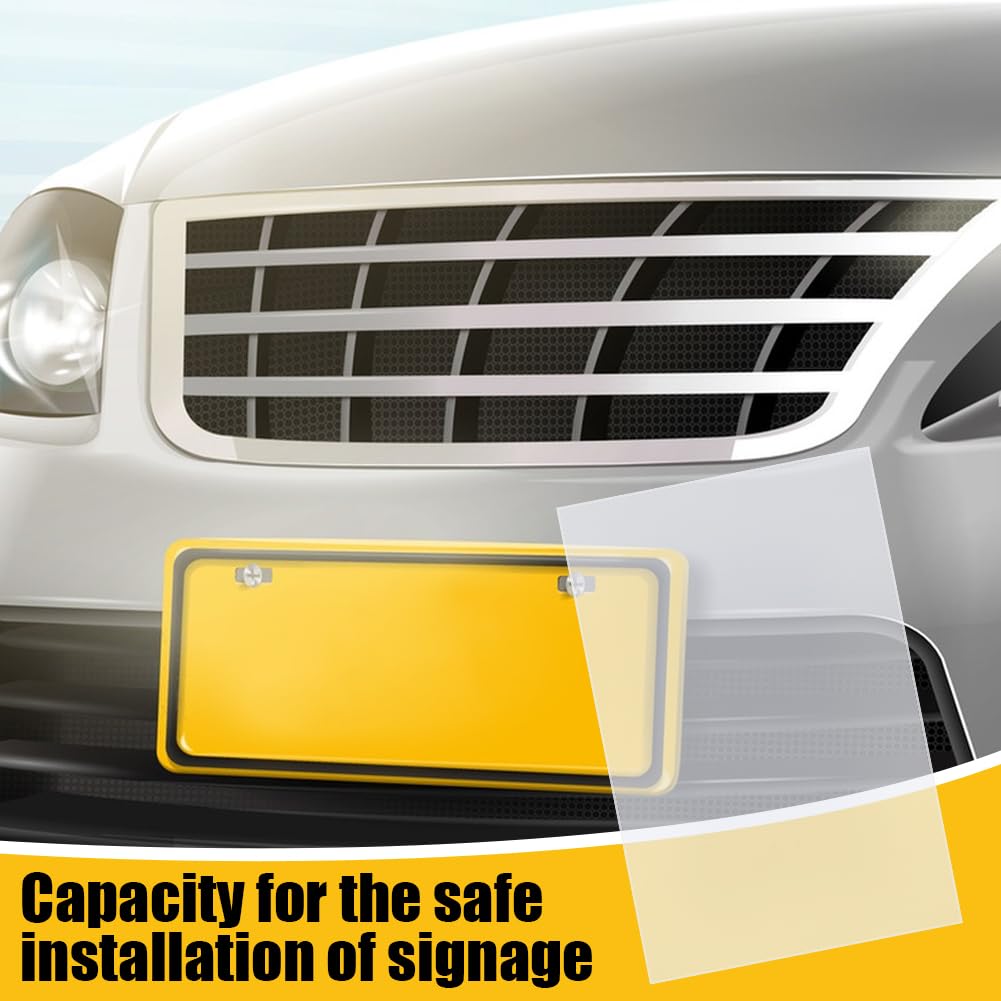Electrostatic PVC Protective Film Stickers 20pc Windshield Applicator 23×15cm – Clear