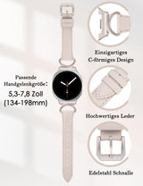 Leather Strap for Samsung Galaxy Watch 9/8 Compatible – Polaris