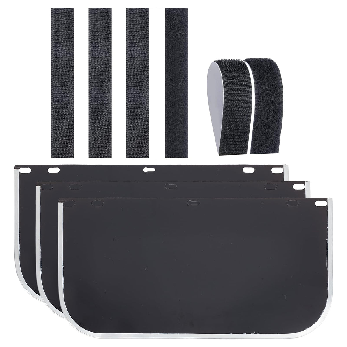Replacement Face Shield Lenses 3-Pack Safety for Welding & Grinding – 3-Pack