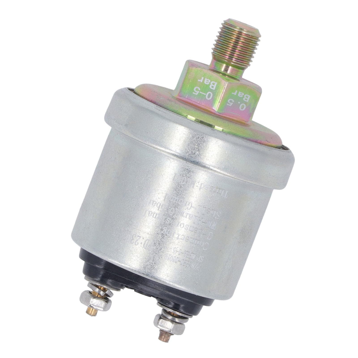 Senzor presiune ulei motor din alamă M10x1 filet exterior 1/8 NPT compatibil VDO (0-5 bar)
