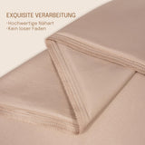 Fețe de pernă satinate fine aspect mătăsos cu fermoar 40x60 cm, set 2 bucăți – Gri-Bej Taupe
