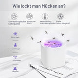 USB Electric Insect Trap Mosquito Killer Lamp for Indoor & Outdoor – White