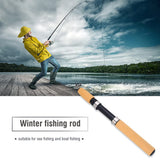 Telescopic Mini Pocket Fishing Rod Portable Sea Fishing Rod for Rivers Lakes Oceans – Mini