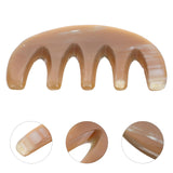 Natural Horn Wide-Tooth Comb Anti-Static Scalp Massage – Natural