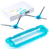 BAKUUM 1 x Cover for central brush + 2 side brushes for Cecotec Conga 5090 5490 6090 7090 IA